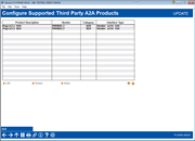 Master Third Party A2A Vendor Product Config