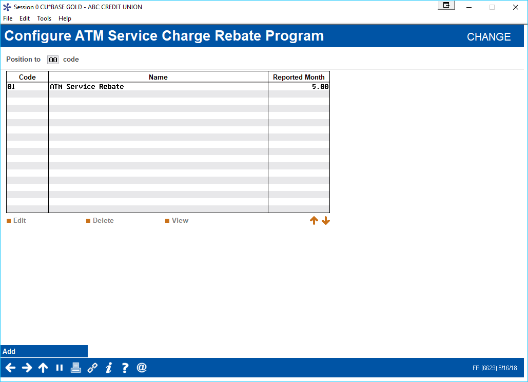 Atm Rebates Report On Taxes